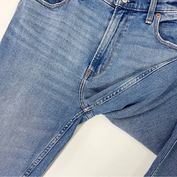 Abercrombie & Fitch The Skinny High Rise Jeans Vent Hem Size 8 Long - Picture 6 of 10